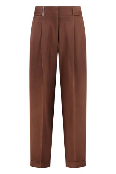 Peserico Cotton Blend Trousers