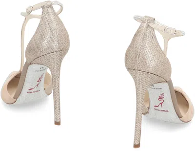 René Caovilla Karung Pointy-toe Pumps