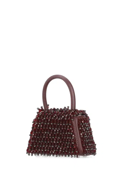 Self-portrait Embellished Micro Bow Bag