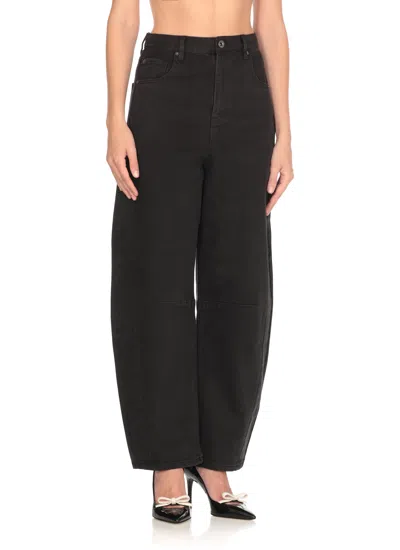 Self-portrait Self Portrait Straight Jeans With Bows