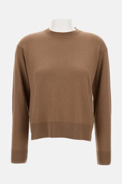 S Max Mara Wool Sweater Eco Biscuit