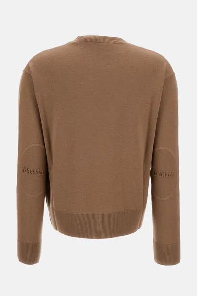 S Max Mara Wool Sweater Eco Biscuit