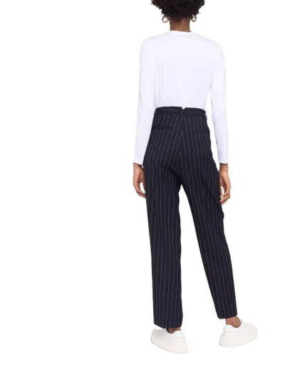 Brunello Cucinelli Long-sleeved Fitted Top With Classic Crew Neckline In White