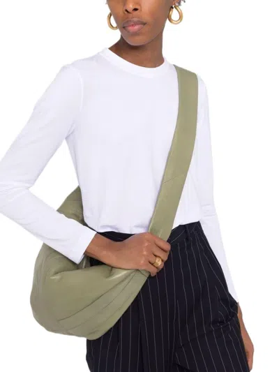 Brunello Cucinelli Long-sleeved Fitted Top With Classic Crew Neckline In White