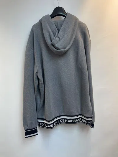 Dolce & Gabbana Long Sleeve Sweatshirt In Gray