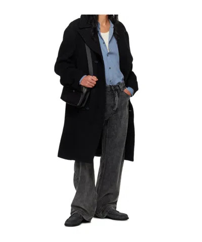 Hope Blot Coat In Black