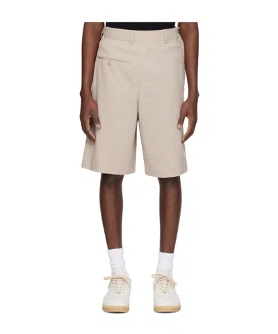 Mm6 Maison Margiela Taupe Pocket Shorts