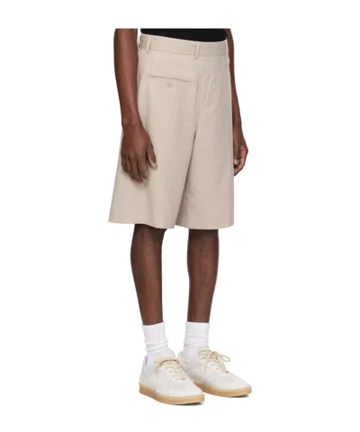 Mm6 Maison Margiela Taupe Pocket Shorts