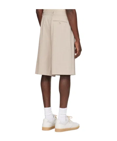 Mm6 Maison Margiela Taupe Pocket Shorts