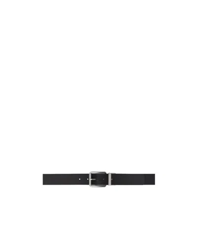Hugo Boss Giupi Double-sided Belt In Black