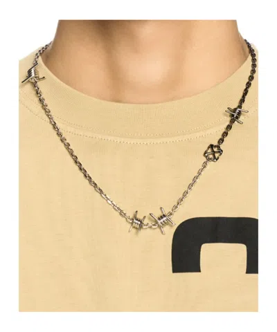 Off-white Barbed Wire Necklace