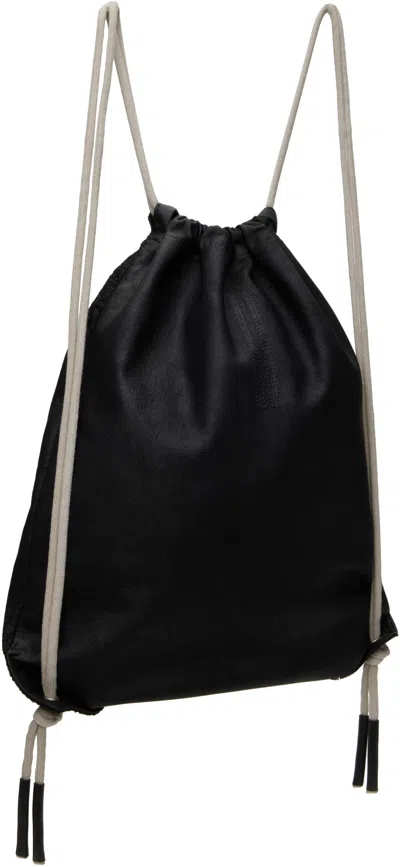 Rick Owens Leather Backpack
