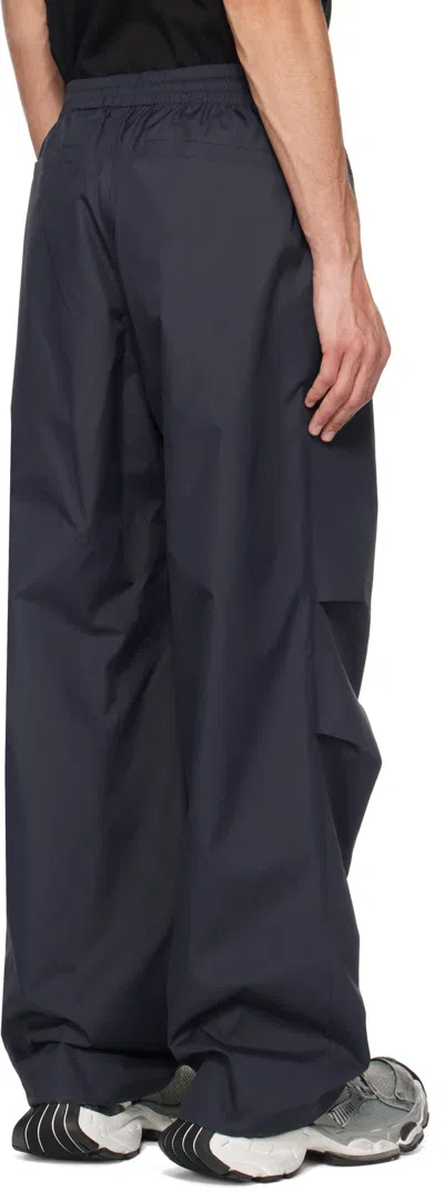 We11 Done Logo Track Pants In Black