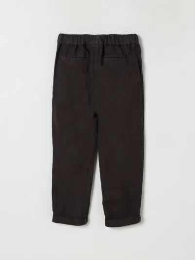 Brunello Cucinelli Drawstring Casual Pants In Animal Print