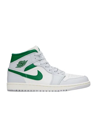 Nike Air Jordan 1 Mid Sneakers In White