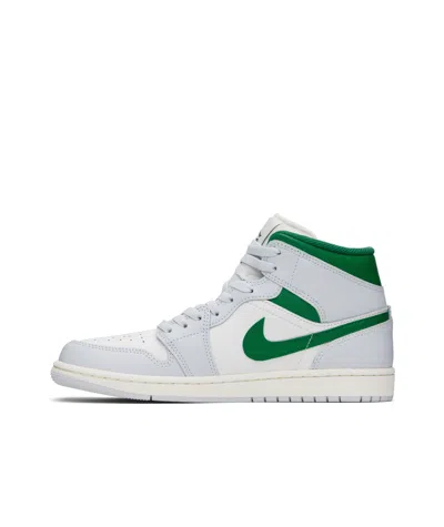 Nike Air Jordan 1 Mid Sneakers In White