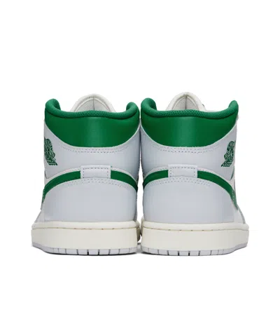 Nike Air Jordan 1 Mid Sneakers In White