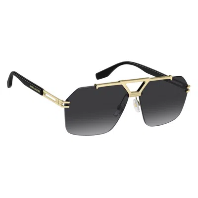 Marc Jacobs Frameless Sunglasses In Black
