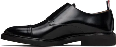 Thom Browne Almond Toe Lace-up Shoes With Rubber Sole