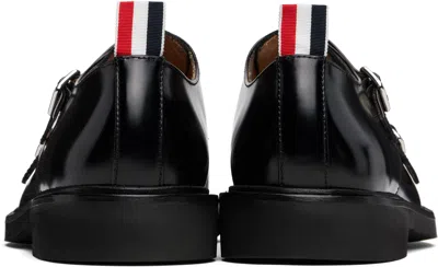Thom Browne Almond Toe Lace-up Shoes With Rubber Sole