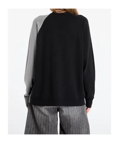 Y-3 U Logo Crew Neck In Black