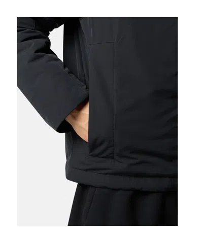 Stone Island Padded Jacket With Anti-drop And Zip Pockets In Black