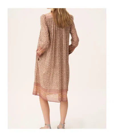 Chloé Gathered Tunic Dress In Cotton Voile