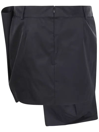 N°21 Mini Skirt With Bow In Blue