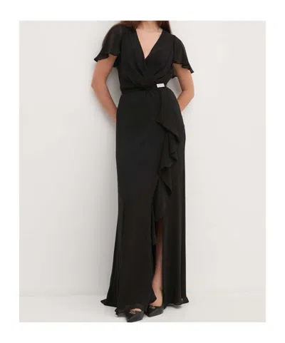 Ralph Lauren 'farrysh' Short Sleeve Gown Dreaa