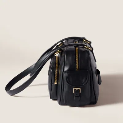 Miu Miu Pocket Nappa Leather Top-handle Bag