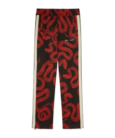 Palm Angels Lunar New Year Snake Track Pants In Multi