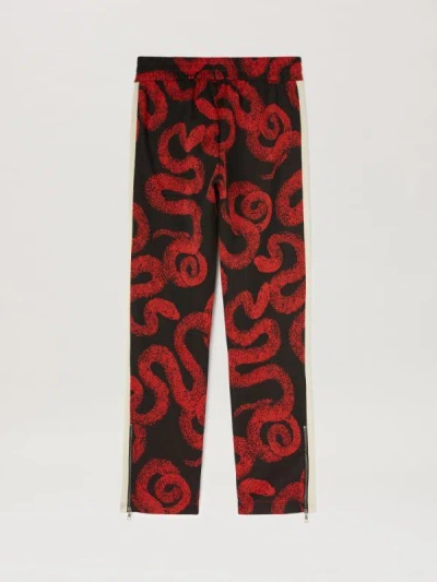 Palm Angels Lunar New Year Snake Track Pants In Multi