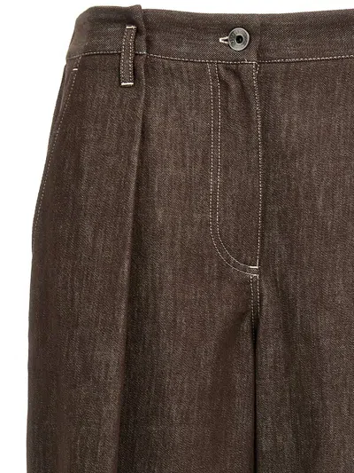 Brunello Cucinelli 'a-line Pleated' Pants