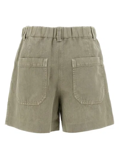 Brunello Cucinelli Linen Cotton Shorts