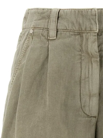 Brunello Cucinelli Linen Cotton Shorts