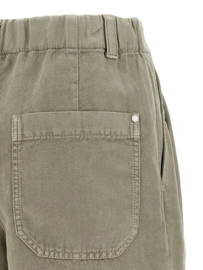 Brunello Cucinelli Linen Cotton Shorts