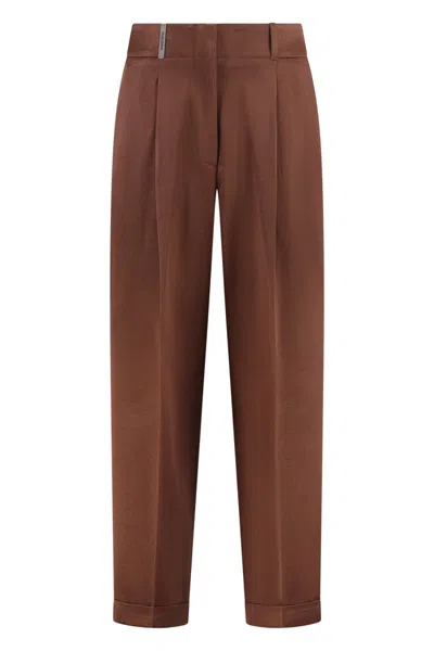 Peserico Cotton Blend Trousers
