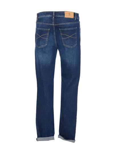Brunello Cucinelli Jeans In Blue