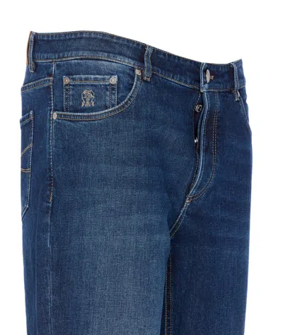 Brunello Cucinelli Jeans In Blue