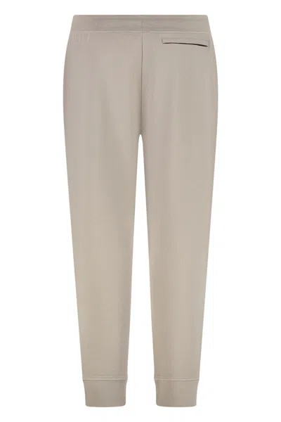 Canada Goose Cotton Track-pants With Ribbed Cuffs In Gray