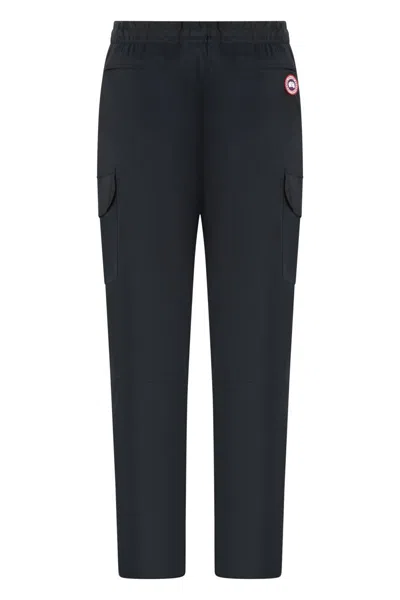 Canada Goose Killarney Track Pants In Techno Fabric In Black