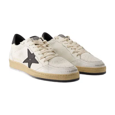 Golden Goose Deluxe Brand Men Ball Star Low-top Leather Sneakers In White