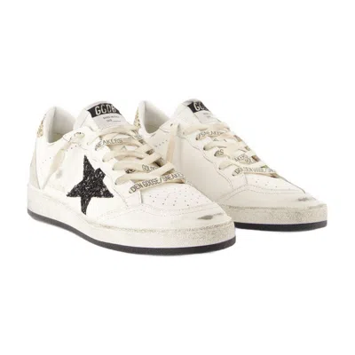 Golden Goose Ball Star Sneakers In White