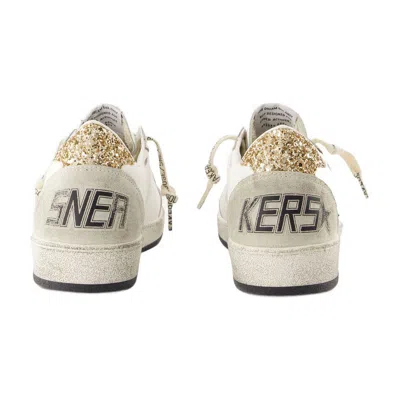 Golden Goose Ball Star Sneakers In White