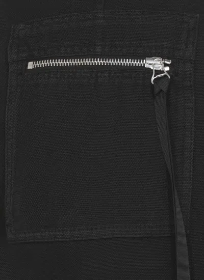 Pinko Knee-length Black Cotton Bermuda Shorts