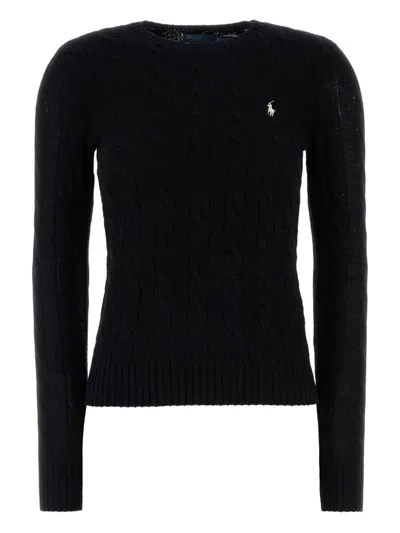 Polo Ralph Lauren Cable Wool And Cashmere Crewneck Jumper Clothing