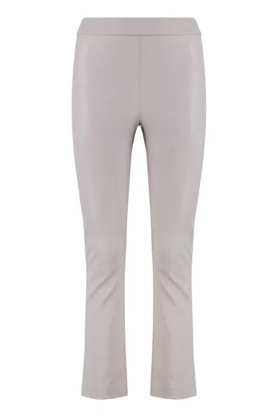 Sablyn Devon Leather Pants In Purple