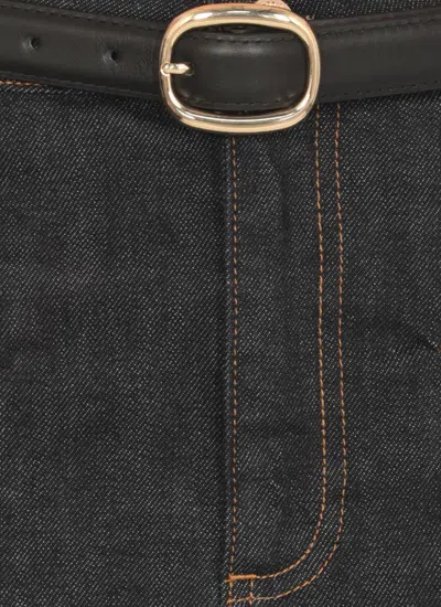 Self-portrait Indigo Skirt