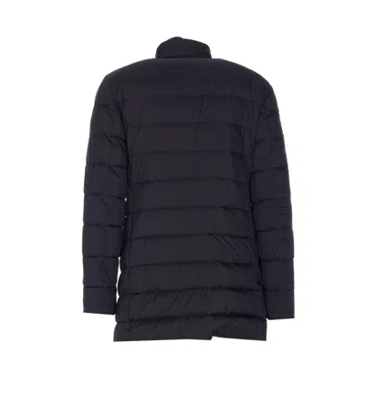 Herno Black Nylon Padded Jacket In Black