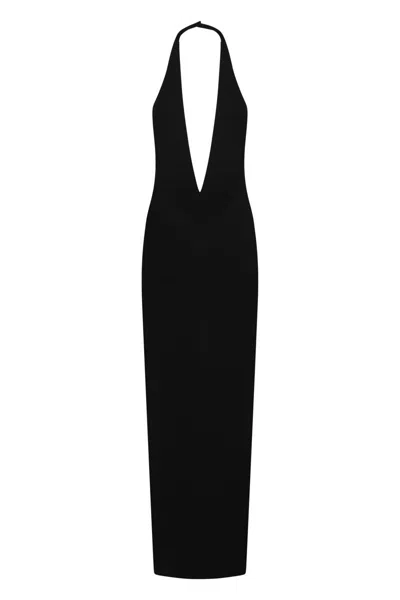 Monot Crepe Dress In Black
